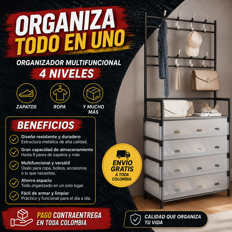 Organizador 4 Niveles
