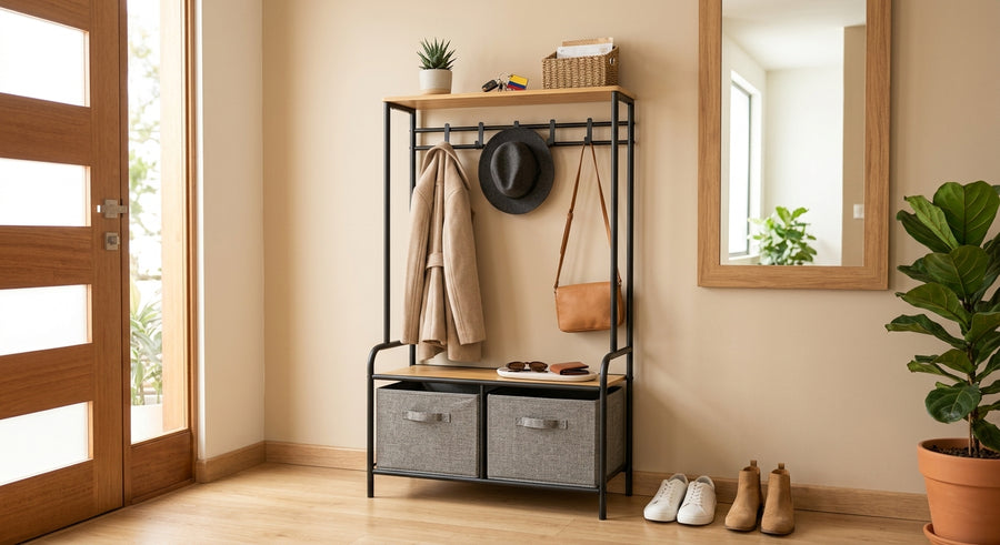 Organiza la entrada de tu hogar en minutos